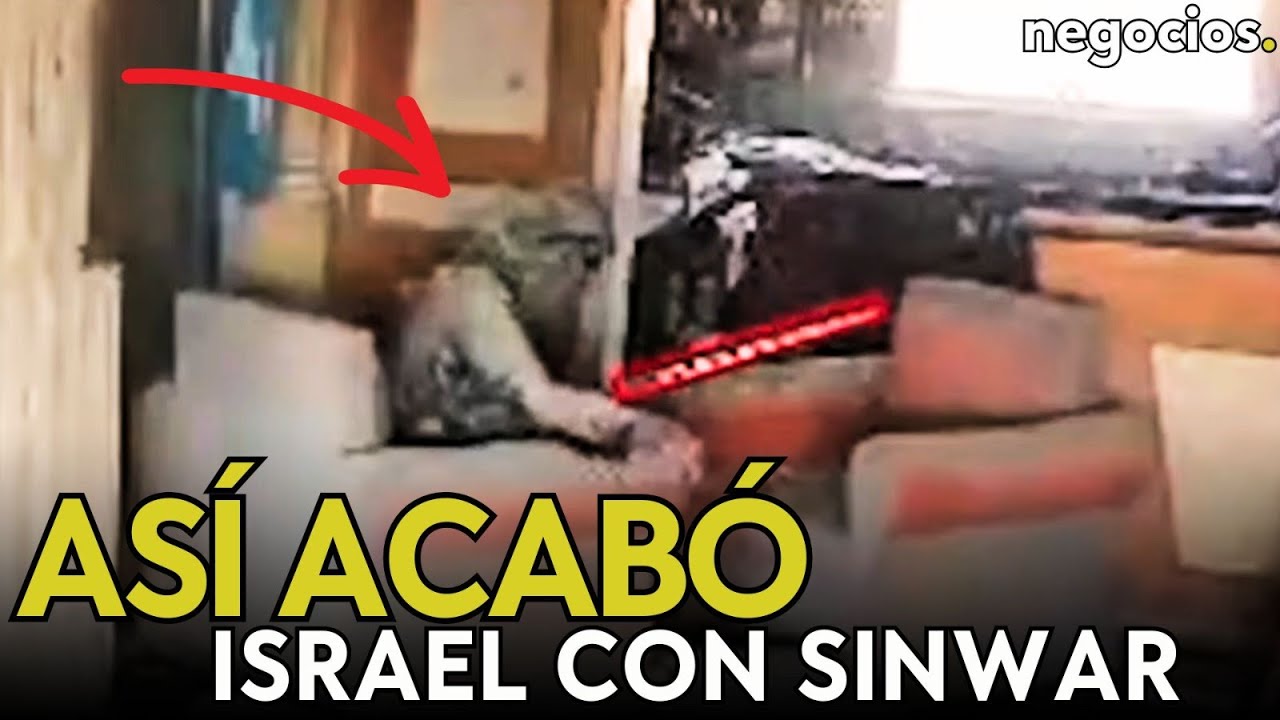 Así acabó Israel con la vida del líder de Hamas, Yahya Sinwar: las imágenes del ataque del dron