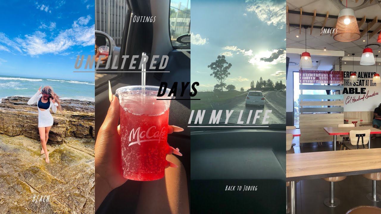Vlog : GRWM , Beach day  , outs￼ | HAPPY NEW YEAR | going back to JOBURG || SOUTH AFRICAN YOUTUBER