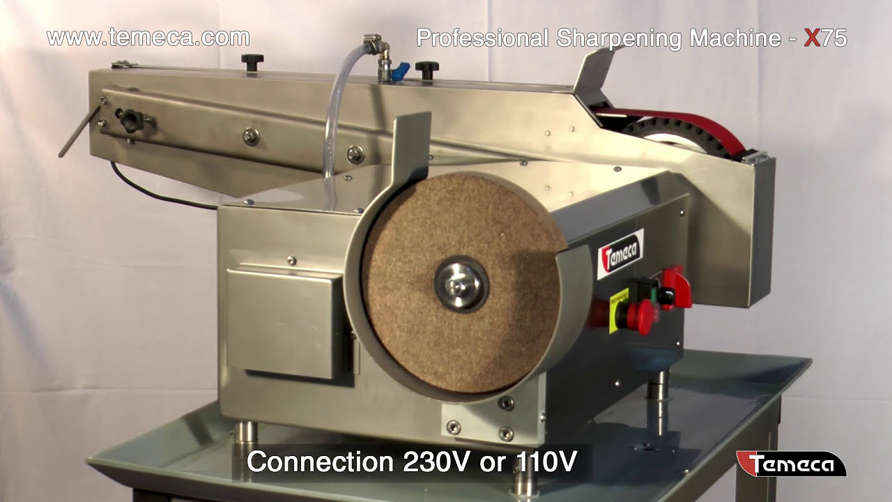 Professional Knife Sharpening Machine - Model X75 - TEMECA