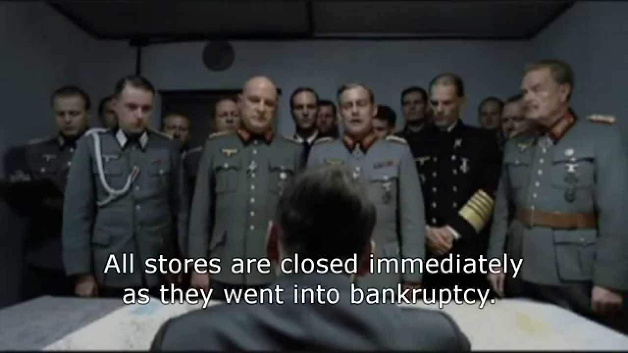 Hitler can't get his Cupcakes and he is pissed.   Funny parody