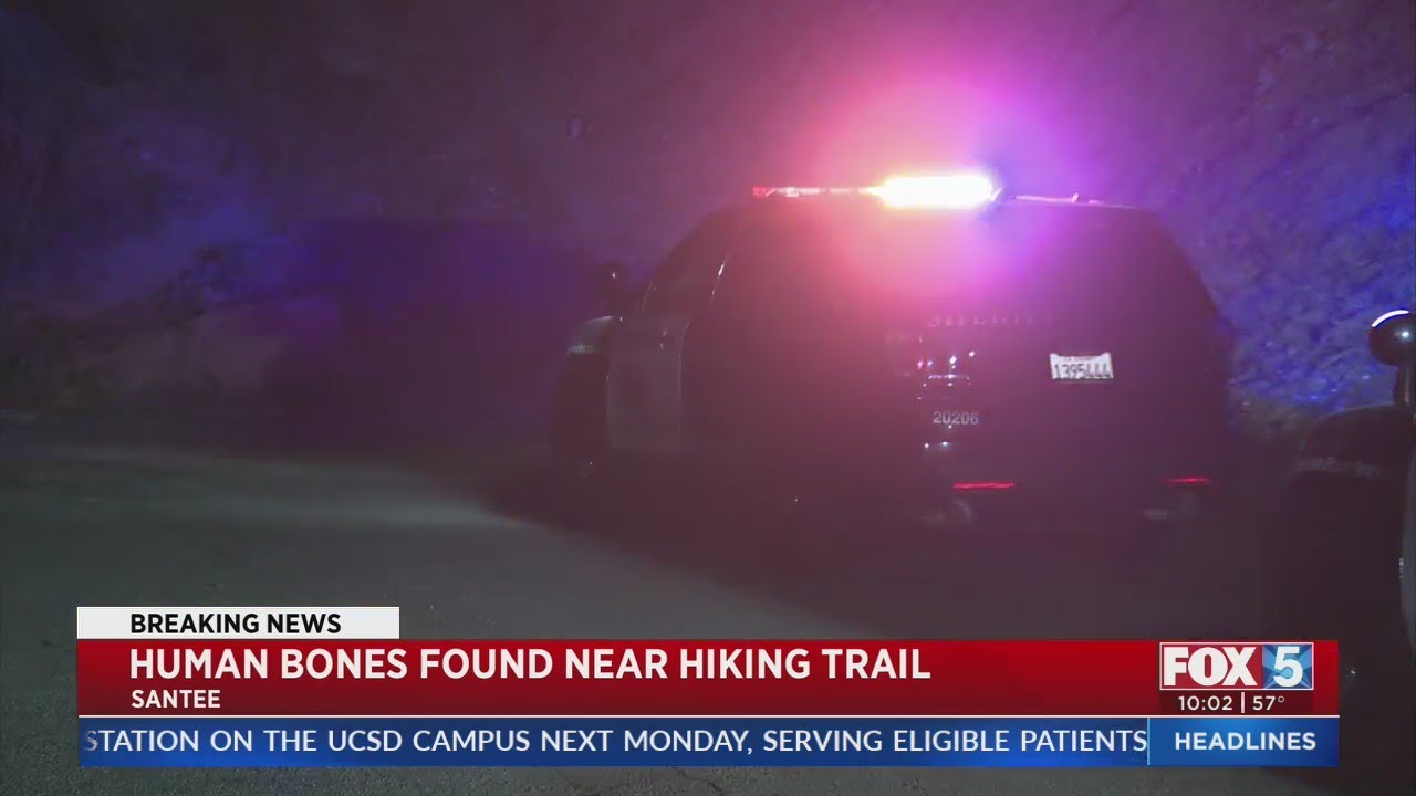 Human Remains Found Near East County Hiking Trail