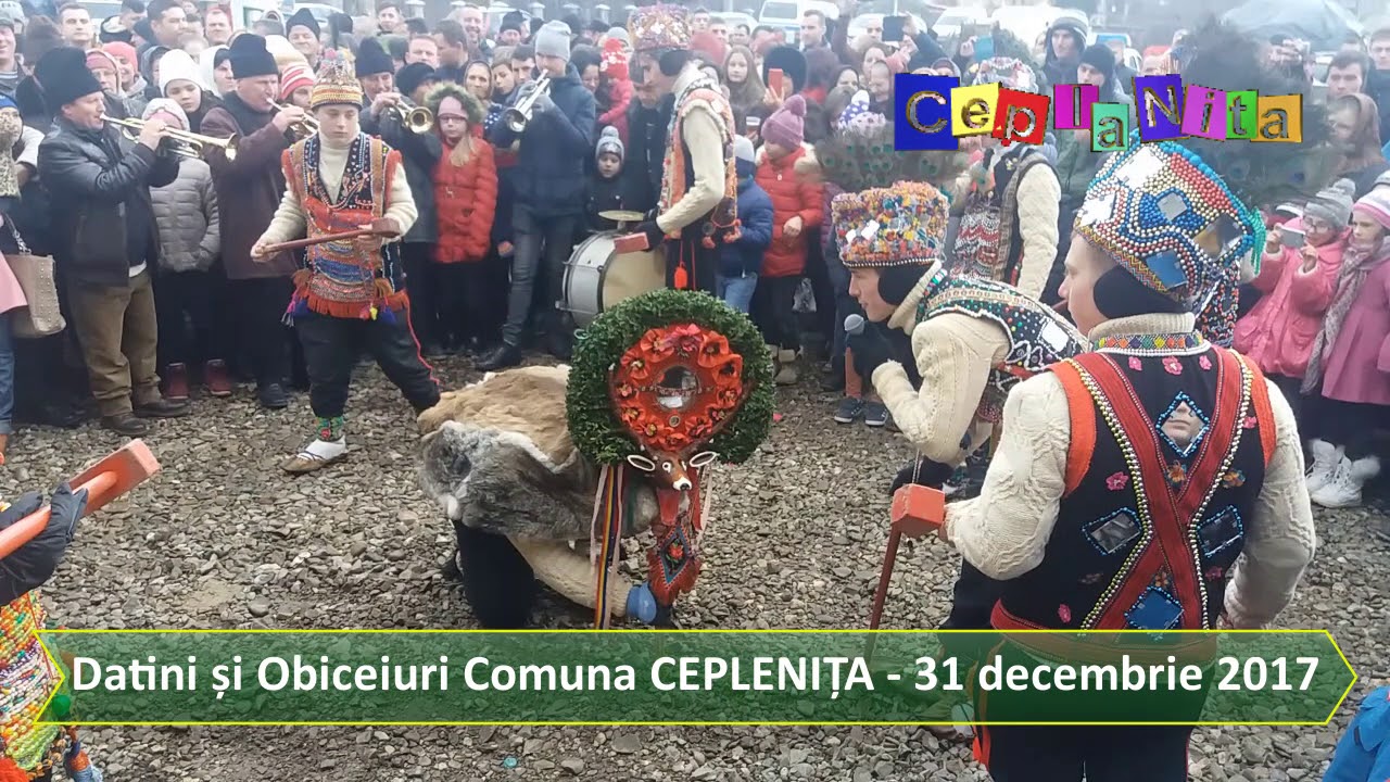Datini și Obiceiuri Comuna CEPLENIȚA - 31 decembrie 2017