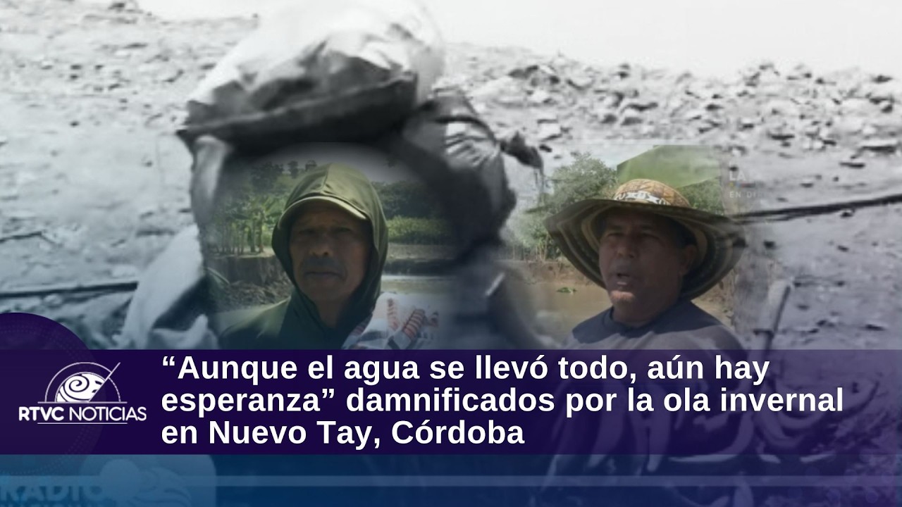 “Aunque el agua se llevó todo, aún hay esperanza” damnificados en Nuevo Tay, Córdoba