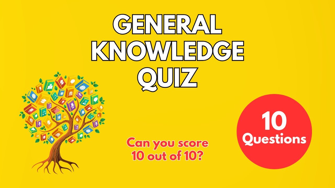 General Knowledge Quiz | 10 Trivia Questions to Test Your Brain! #genralknowledge #quizchallenge