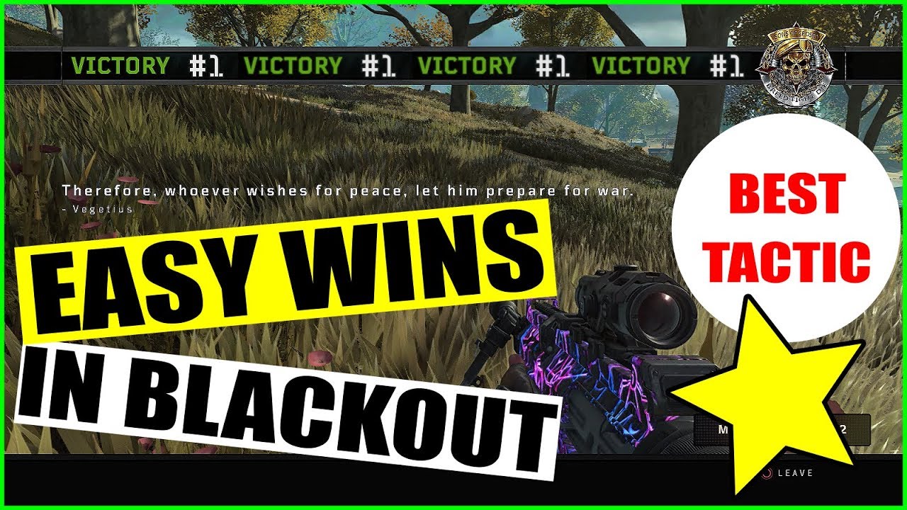 Blackout Tips: The BEST Tactic For EASY Wins In Blackout [COD Blackout EASY MODE!]