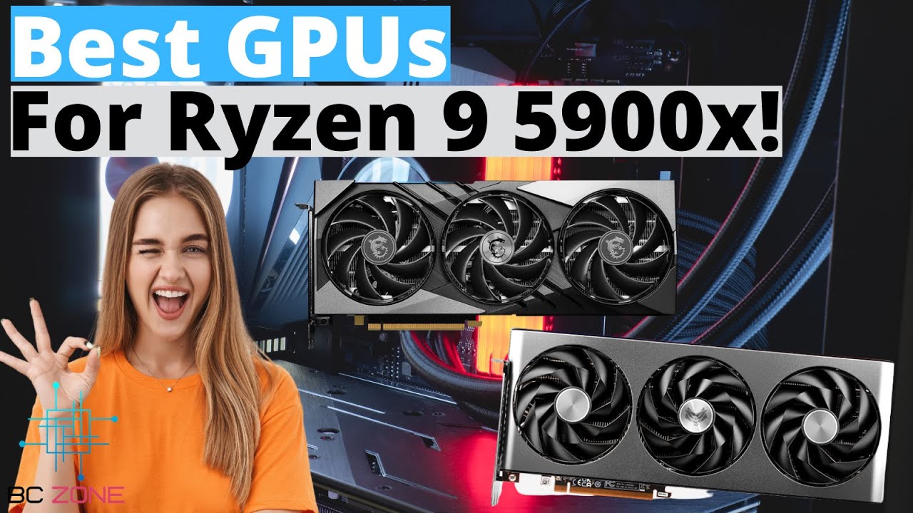 Лучшие видеокарты для Ryzen 9 5900X в 2025 году! (ТОП-3)