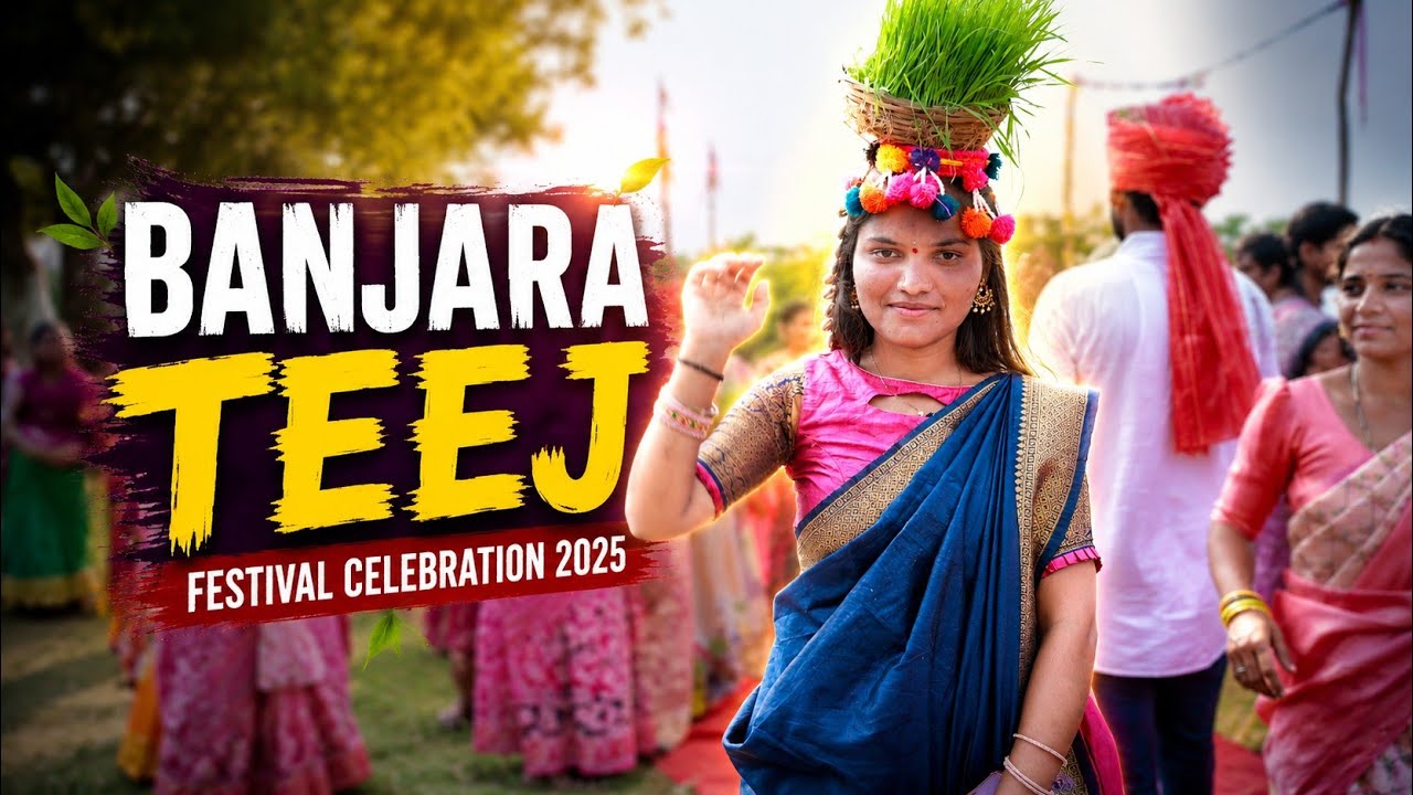 Banjara Teej Festival Celebration 2025 – Telangana University