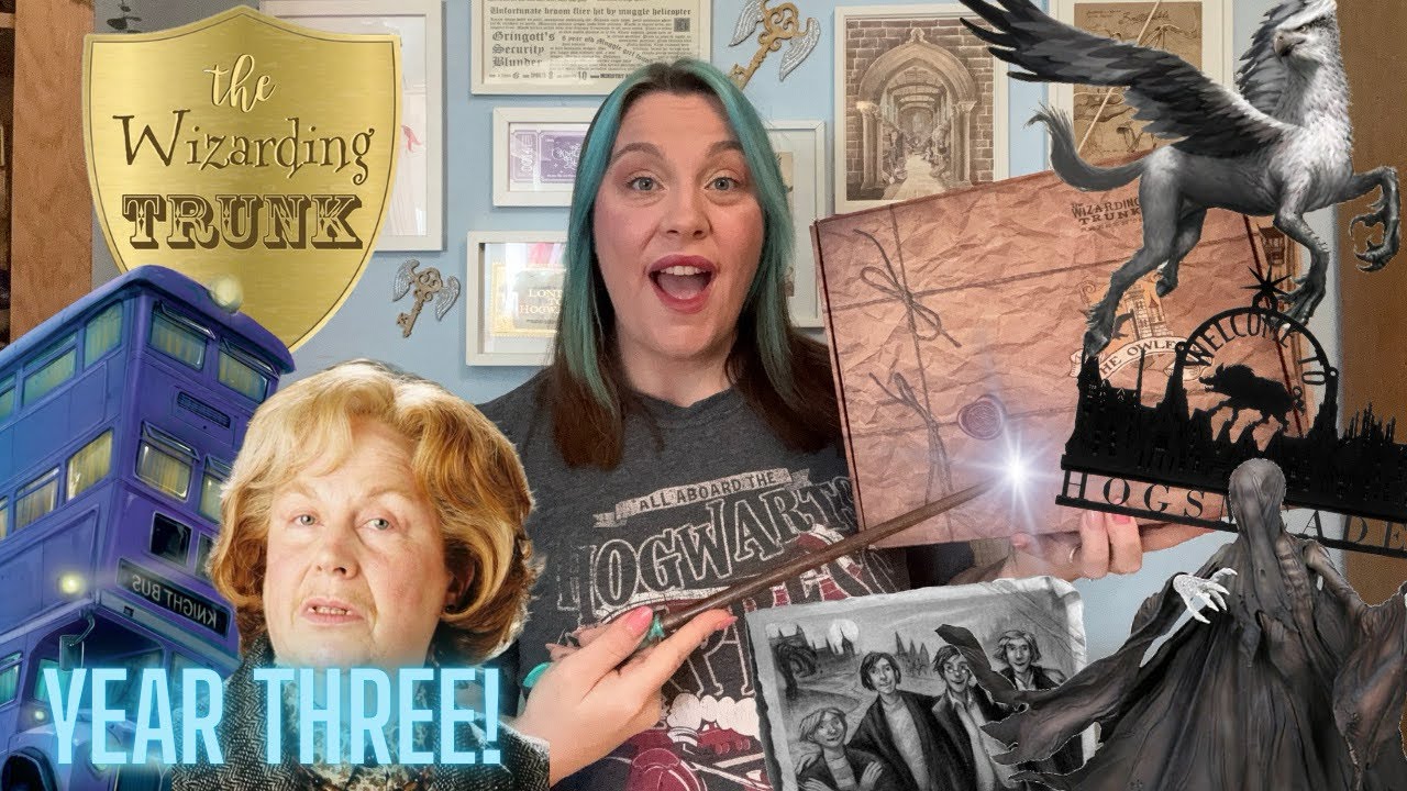 The Wizarding Trunk unboxing | Year three | HARRY POTTER