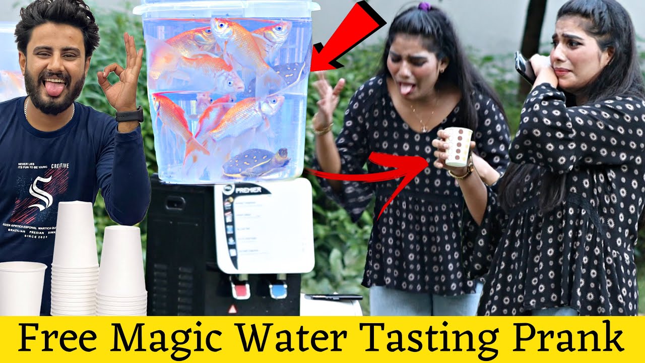Magic Water Prank on Cute Girls 😜@ThatWasCrazy