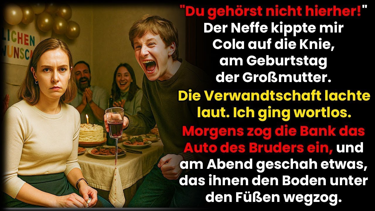 An Omas Geburtstag wurde ich gedemütigt – am Abend verlor die Familie alles!