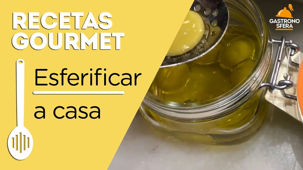 Te enseñamos a esferificar en casa!