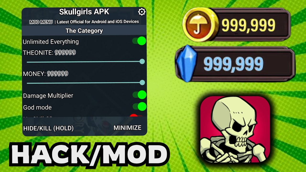 Skullgirls Hack 2026 &ndash; Unlimited Theonite with Skullgirls MOD APK for Android & iOS