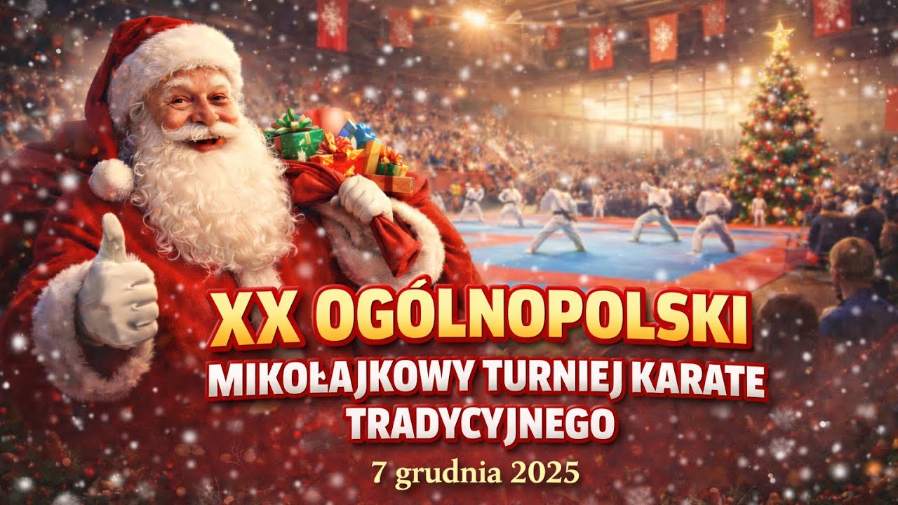 20 Ogólnopolski Mikołajkowy Turniej Karate Tradycyjnego - Kraków 2025
