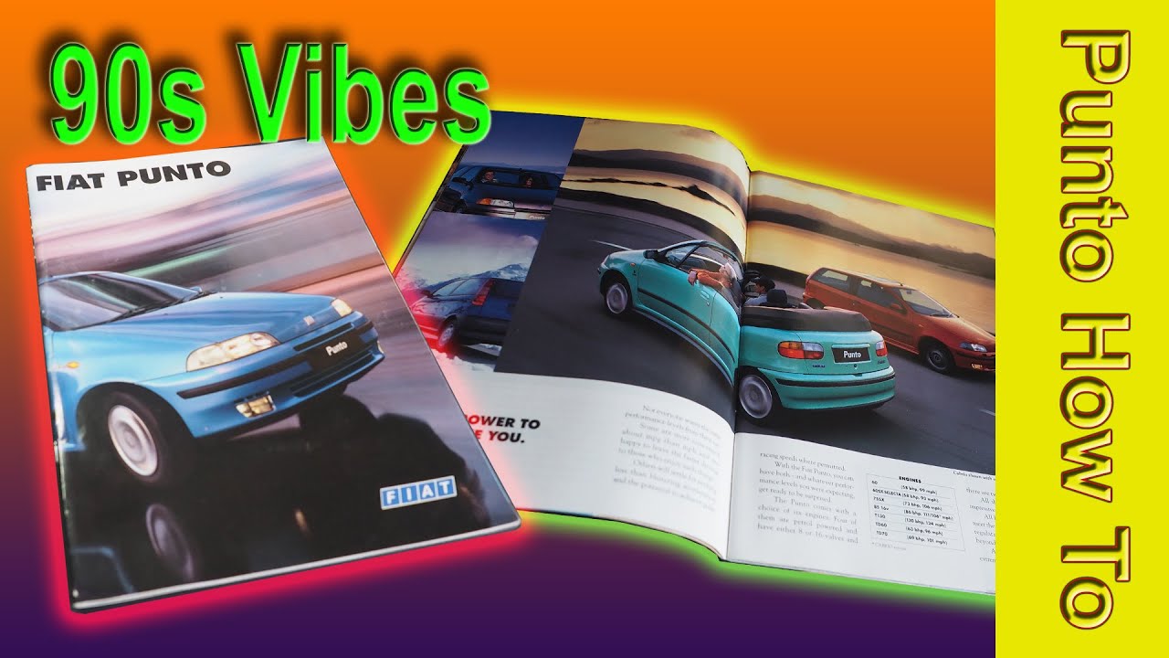 Discover The Retro Charm Of 90s Car Brochures!