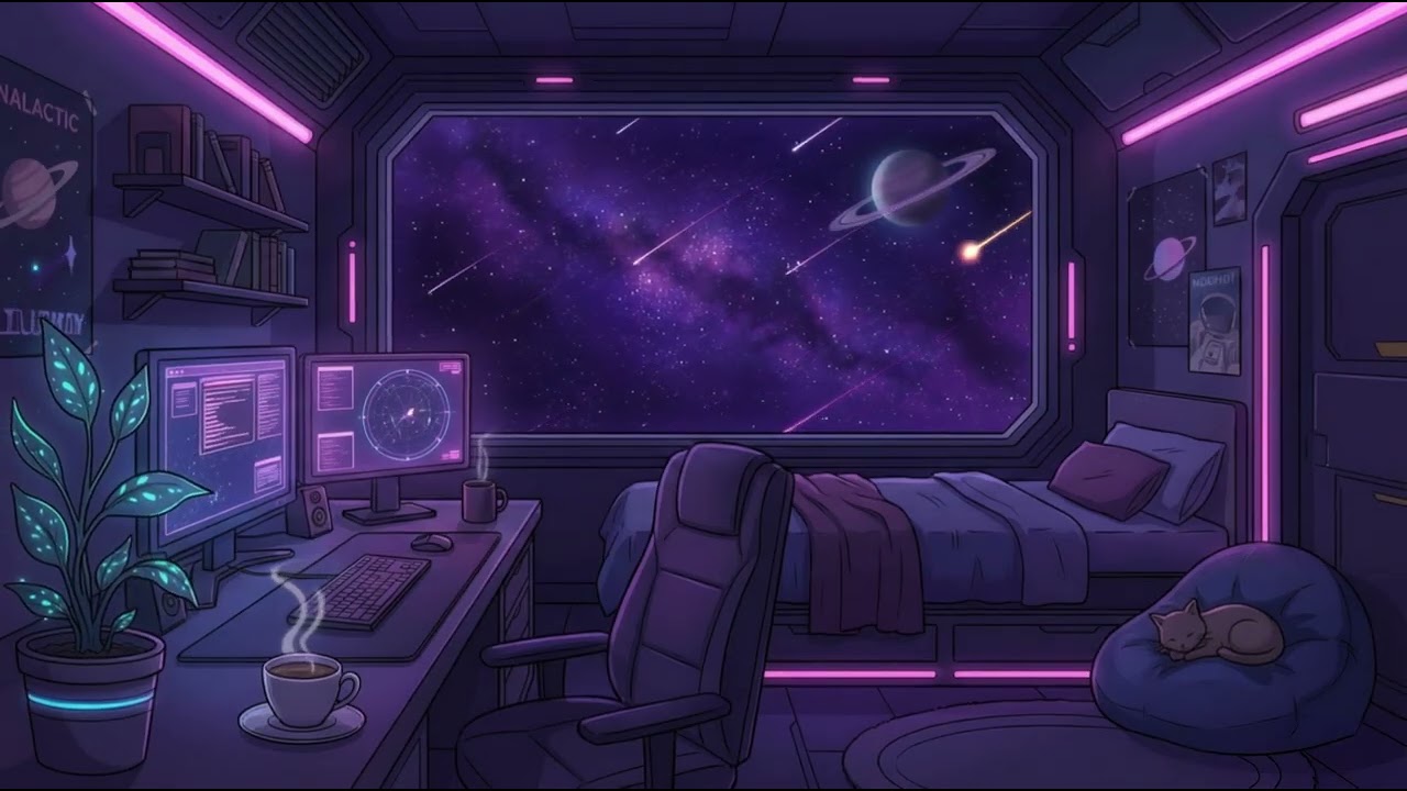 Zero Gravity Lofi 🪐 Deep Space Beats to Study / Work to [4K]