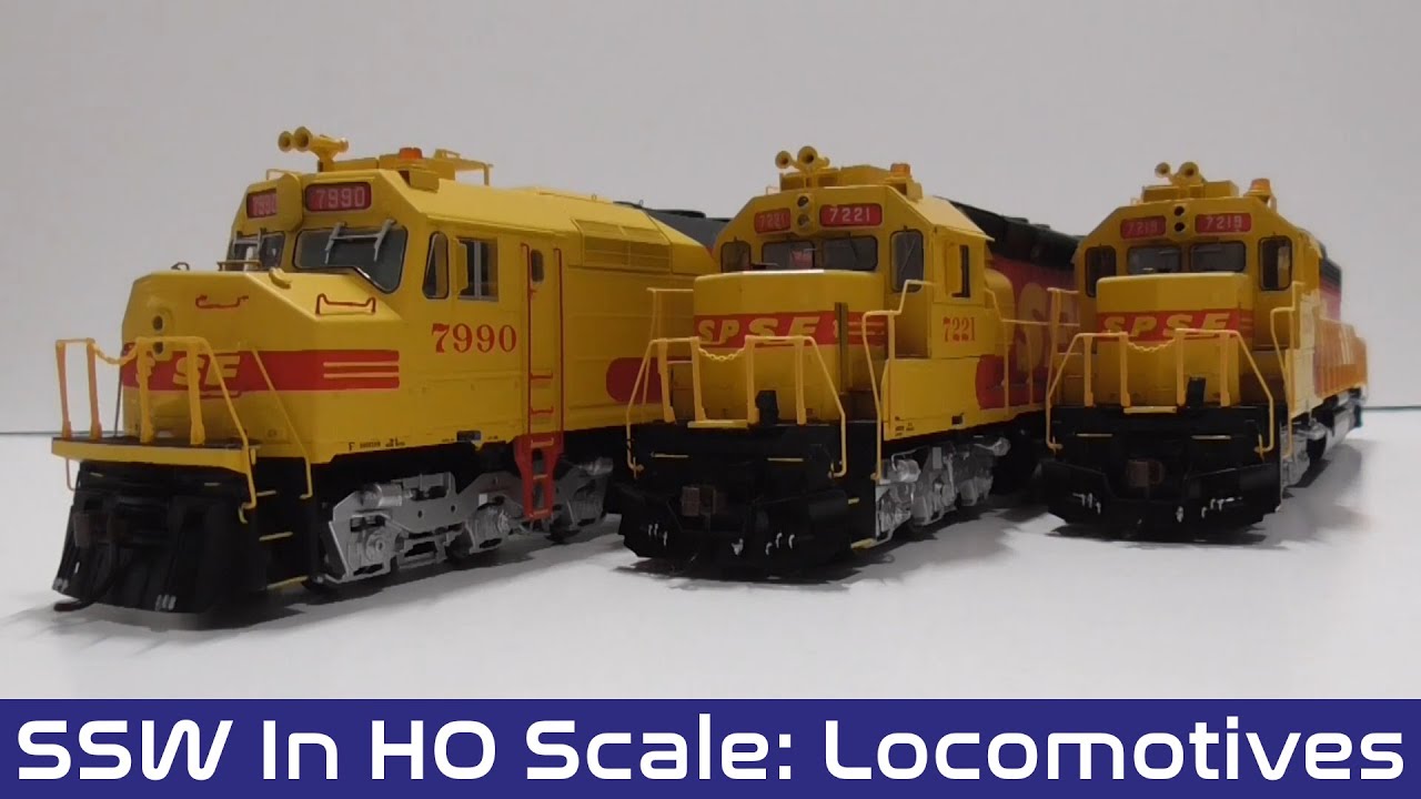 Version 0 of the Cotton Belt Route in HO Scale: Locomotives