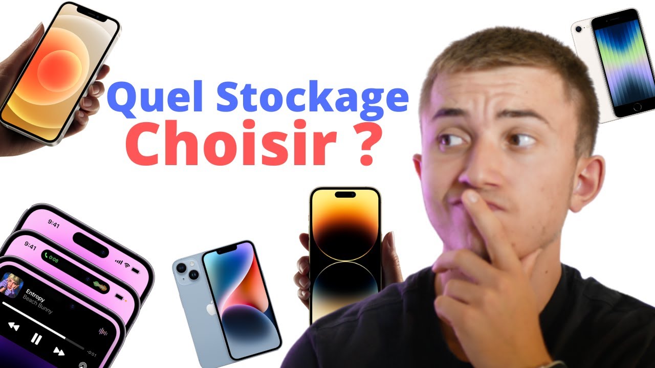 Quel stockage choisir sur son iPhone ?