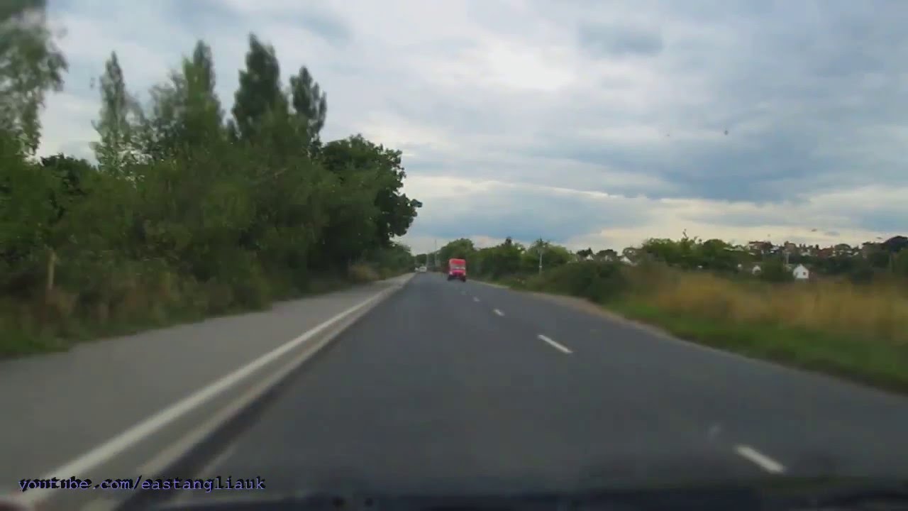 Driving Around Rye And Back To Hastings Sussex