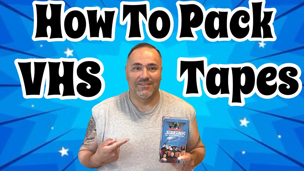 Packing VHS Tapes That Sold On Ebay  - Step By Step Guide