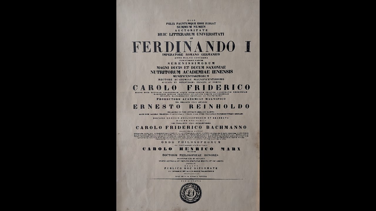 Marx en Berlín descubre a Hegel (Habla filosófica 42)