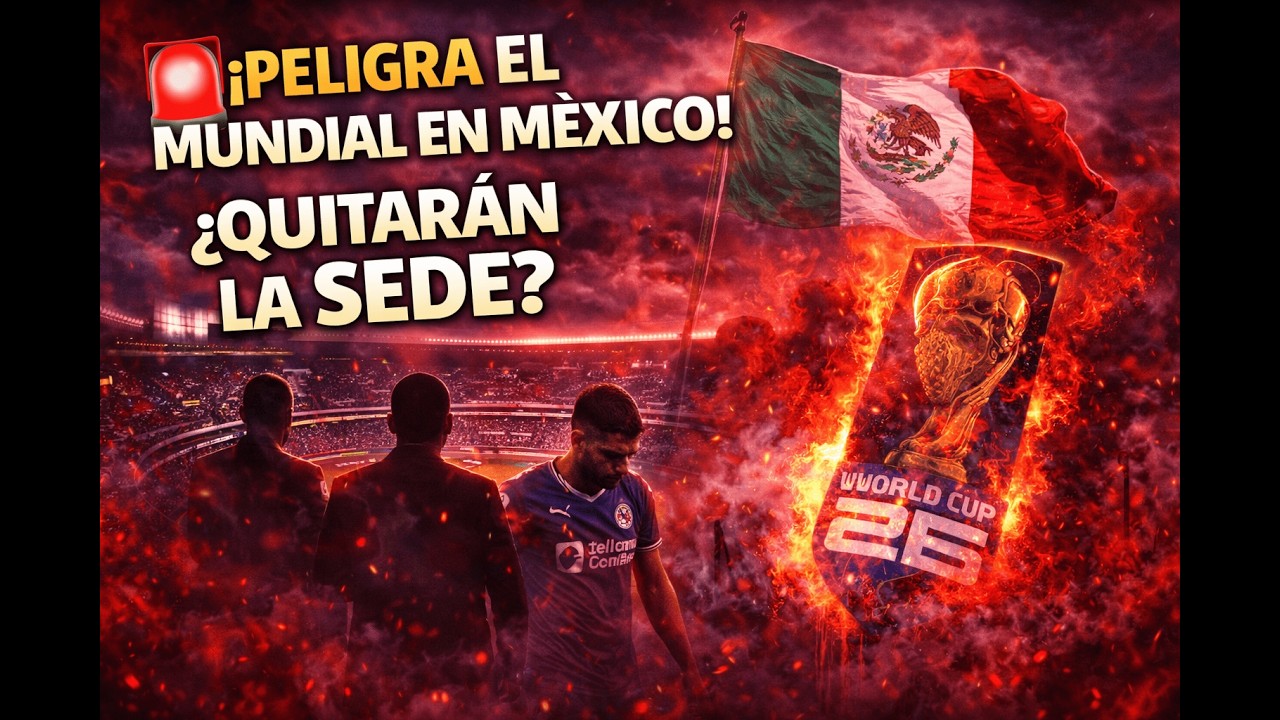 ¿México en riesgo de perder el Mundial 2026? La crisis de seguridad preocupa