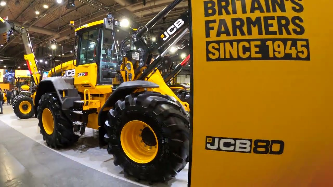 2026 JCB 435S Stage V Agri 6.7 Litre 6-Cyl Diesel Articulated Wheel Loader (252 HP) LAMMA Show 2026