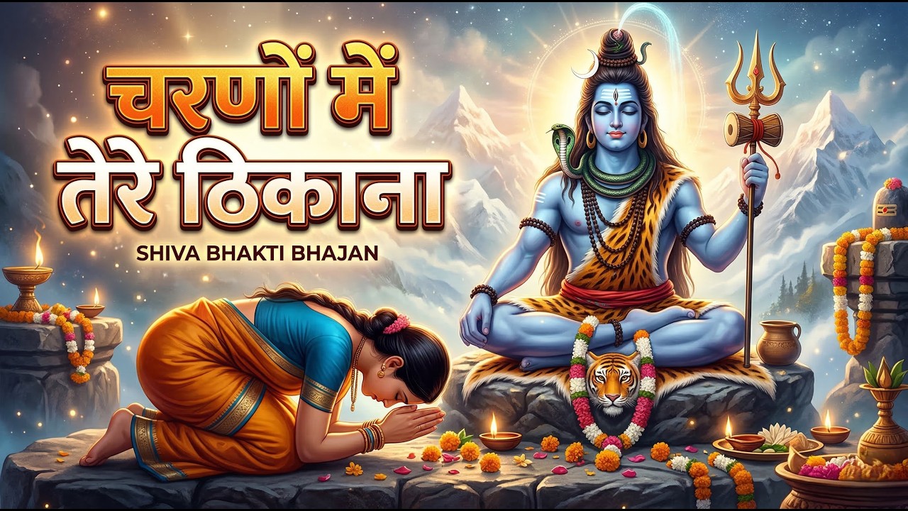 चरणों में तेरे ठिकाना | Charanon Mein Tere Thikana | Shiv Bhajan 2026 | ॐ नमः शिवाय | Mahadev Song