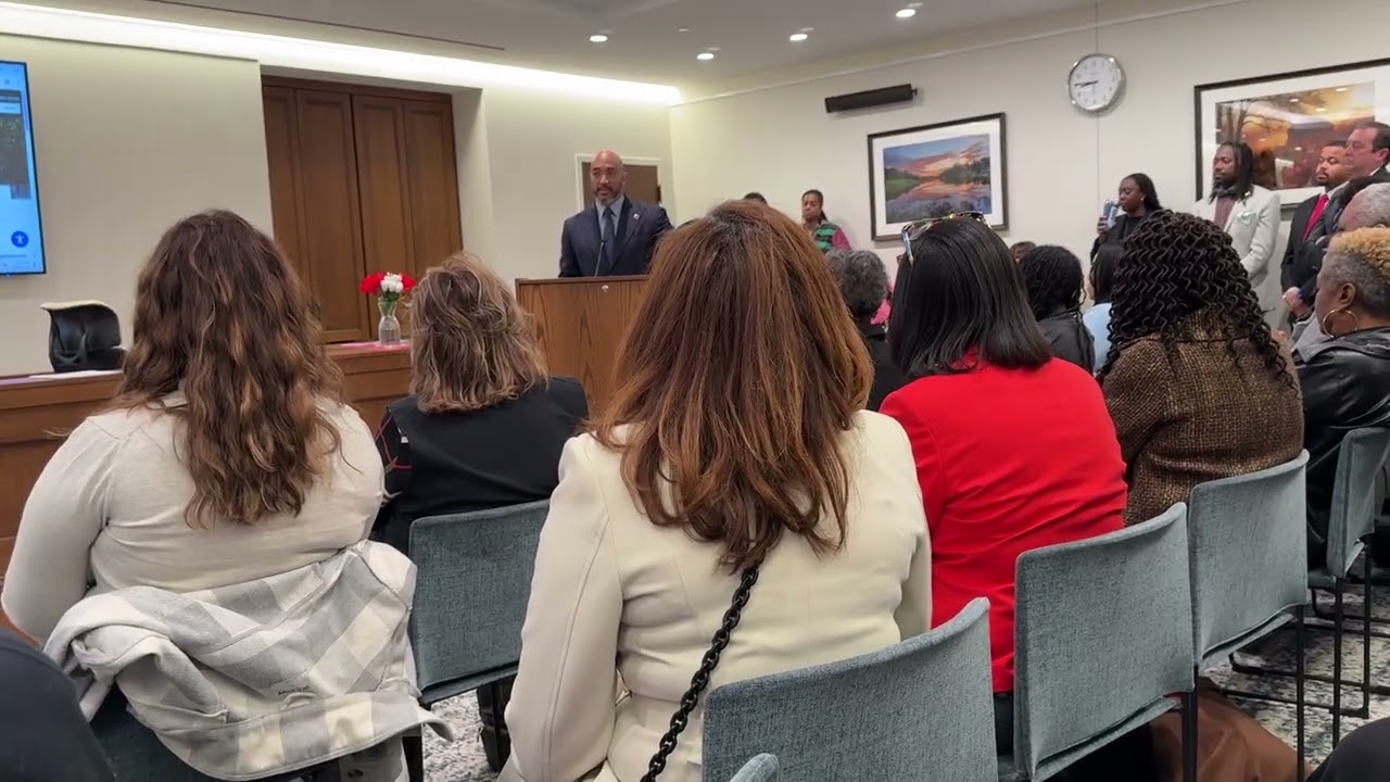 Delegate Delores McQuinn taking charge for Sickle Cell Caucus Meeting and Reception #shortvideo #fyp