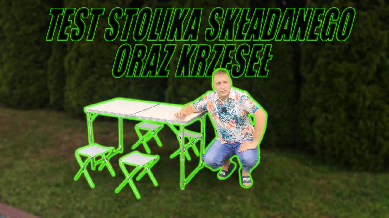 Stolik składany - funkcjonalność, która robi wrażenie!