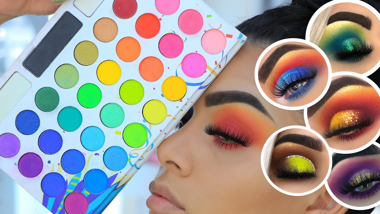 COMO COMBINAR SOMBRAS DE MAQUILLAJE - TÉCNICAS PASO A PASO
