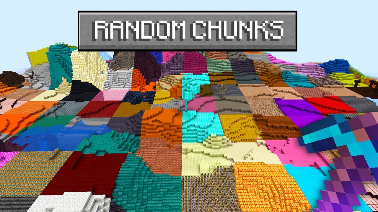 Minecraft, But With Random Chunks..