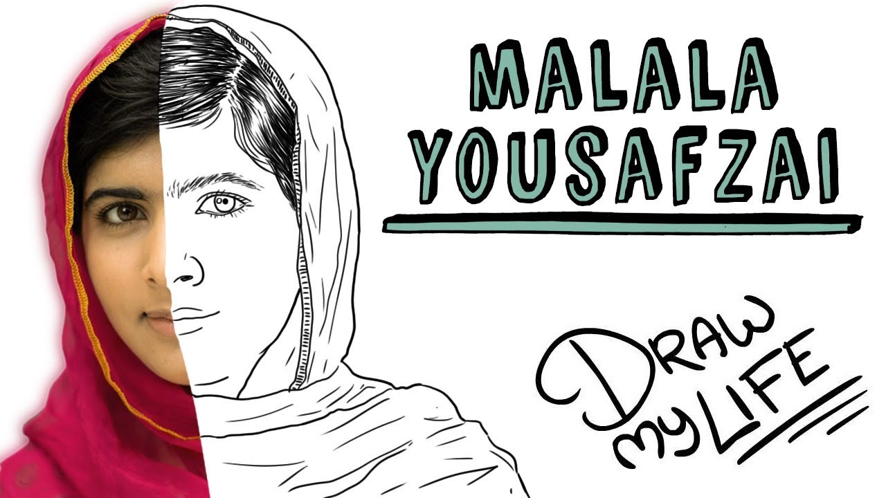LA INCREÍBLE Hª DE MALALA | Draw My Life