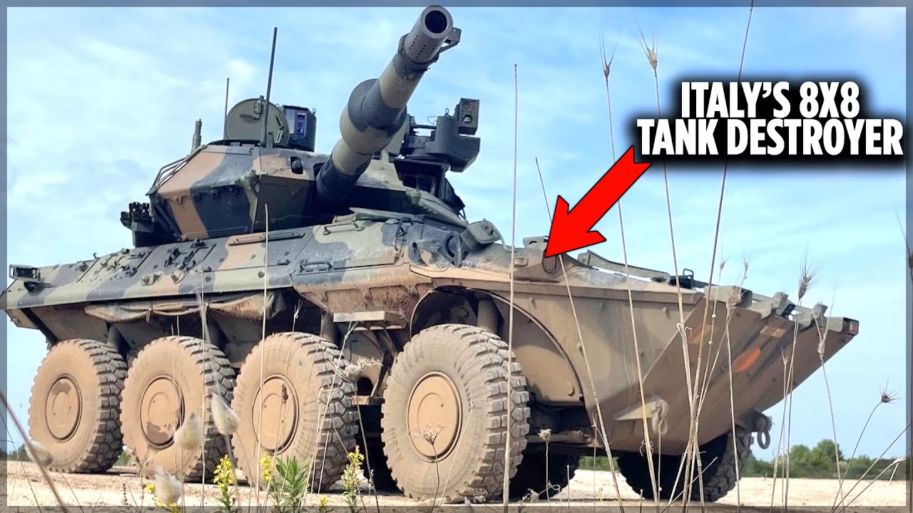 The Centauro II: Italy's Cutting Edge Wheeled Tank Destroyer