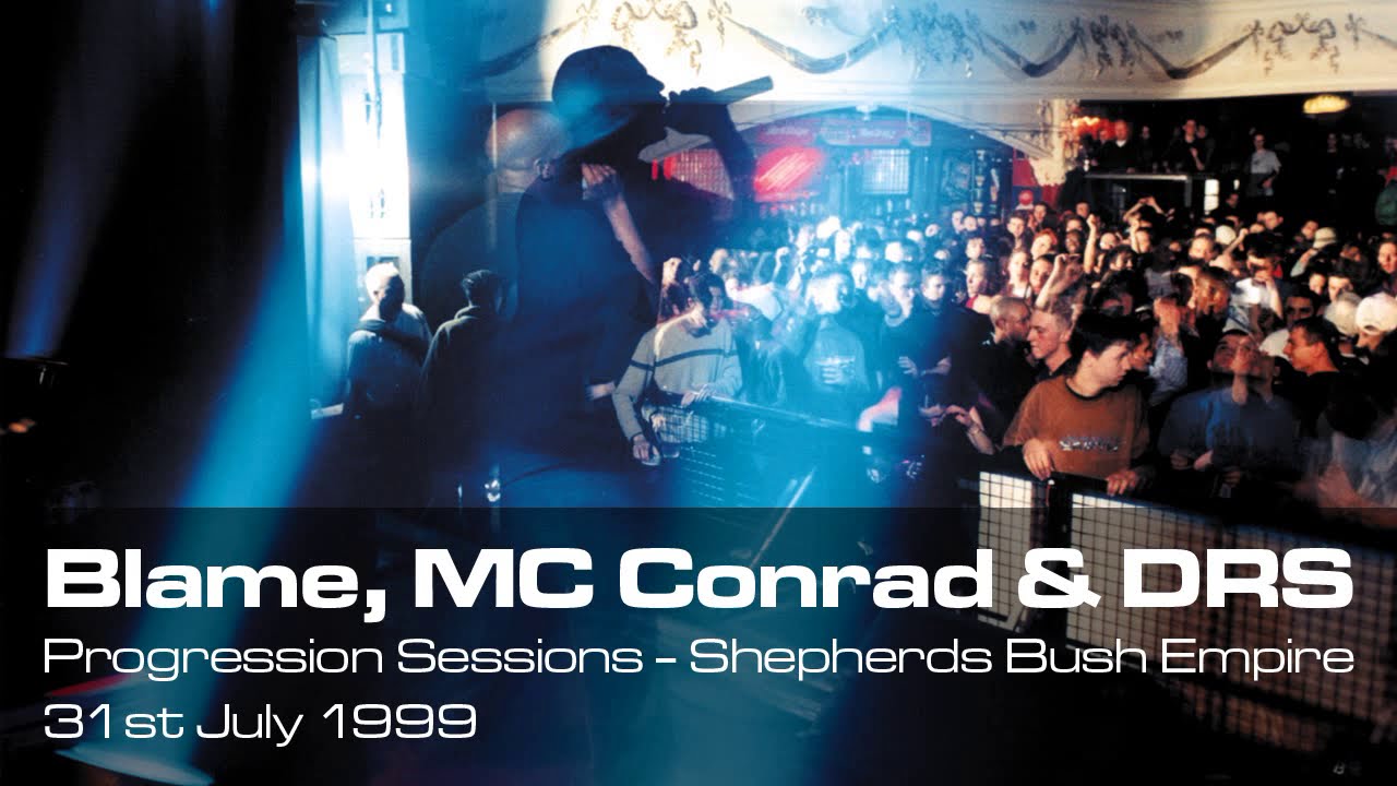 Blame, MC Conrad & DRS @ Progression Sessions, Shepherds Bush Empire, London, 31st July 1999