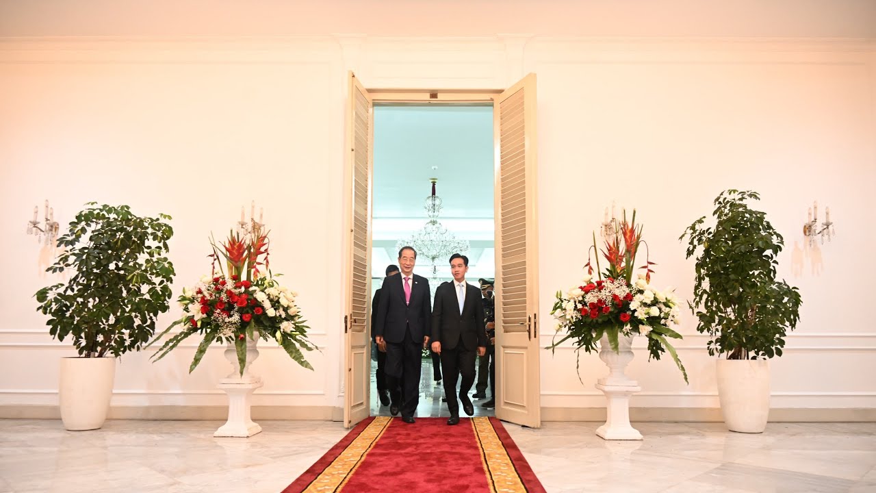Wapres Gibran Menerima Kunjungan Kehormatan PM Republik Korea Selatan, Y.M. Han Duck soo