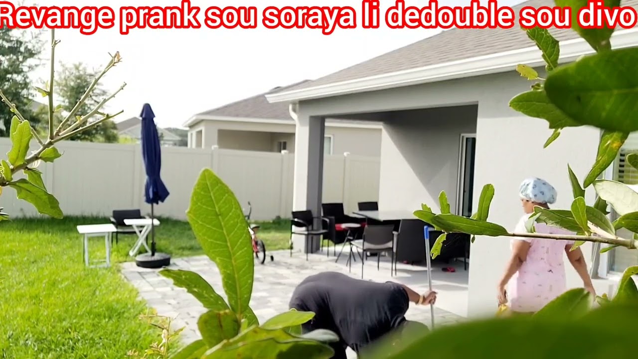 REVANGE PRANK SOU SORAYA MWEN DIL MAP.BAY BEBE NAN ADOPTION LÈL FÈT SOSO DEDOUBLE