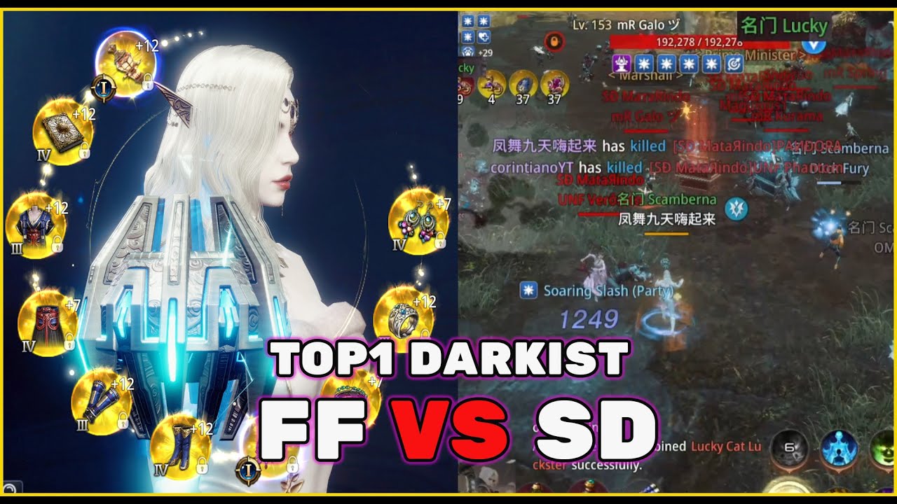 SD TEAM ЗАБИРАЕТ ОБЛИК У TOP1 DARKIST (OLD NIGHTKING) | FAMOUS FAM VS SD EU SERVER | MIR4