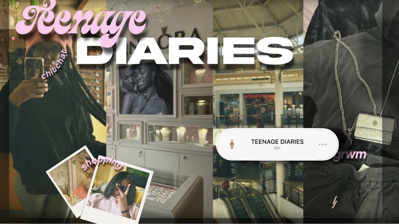 TEENAGE DIARIES 001| DAYS IN MY LIFE | ~shopping~chitchat~grwm~sunday reset~ect |kaehalima