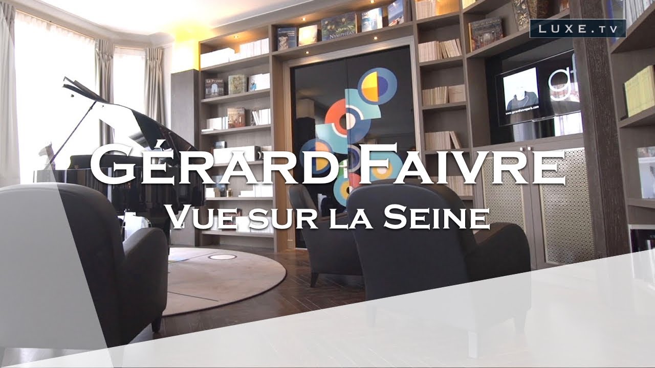 Le prêt-à-vivre griffé Gérard Faivre avec vue sur la Seine.