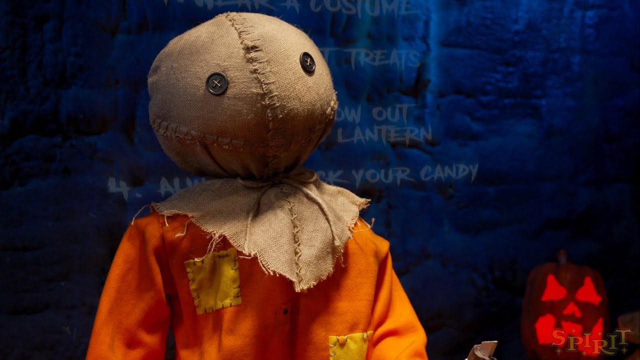 Spirit Halloween 2025 Trick 'r Treat Sam Animatronic