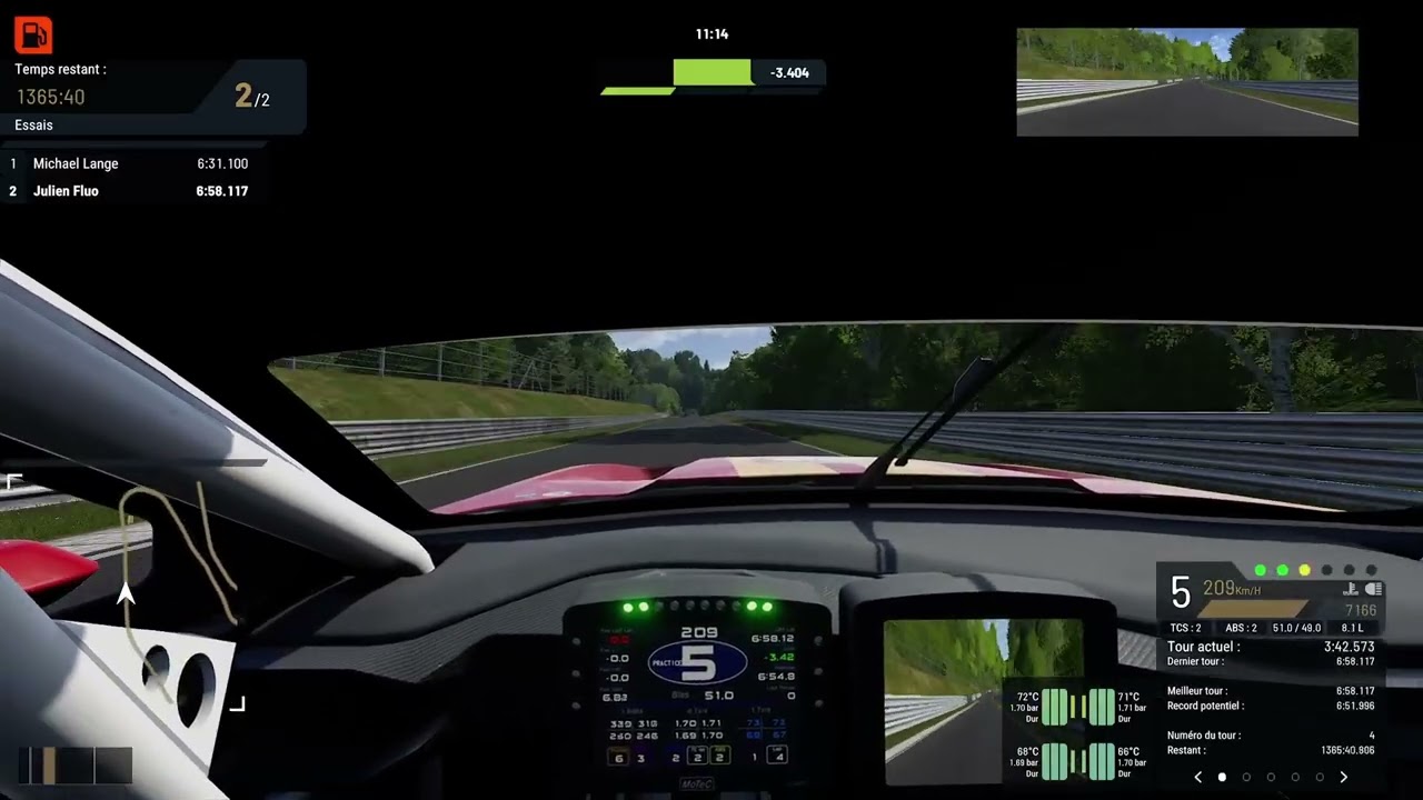 PROJECT MOTOR RACING / Nordschleife 6.51.578 en GT3 record perso 5
