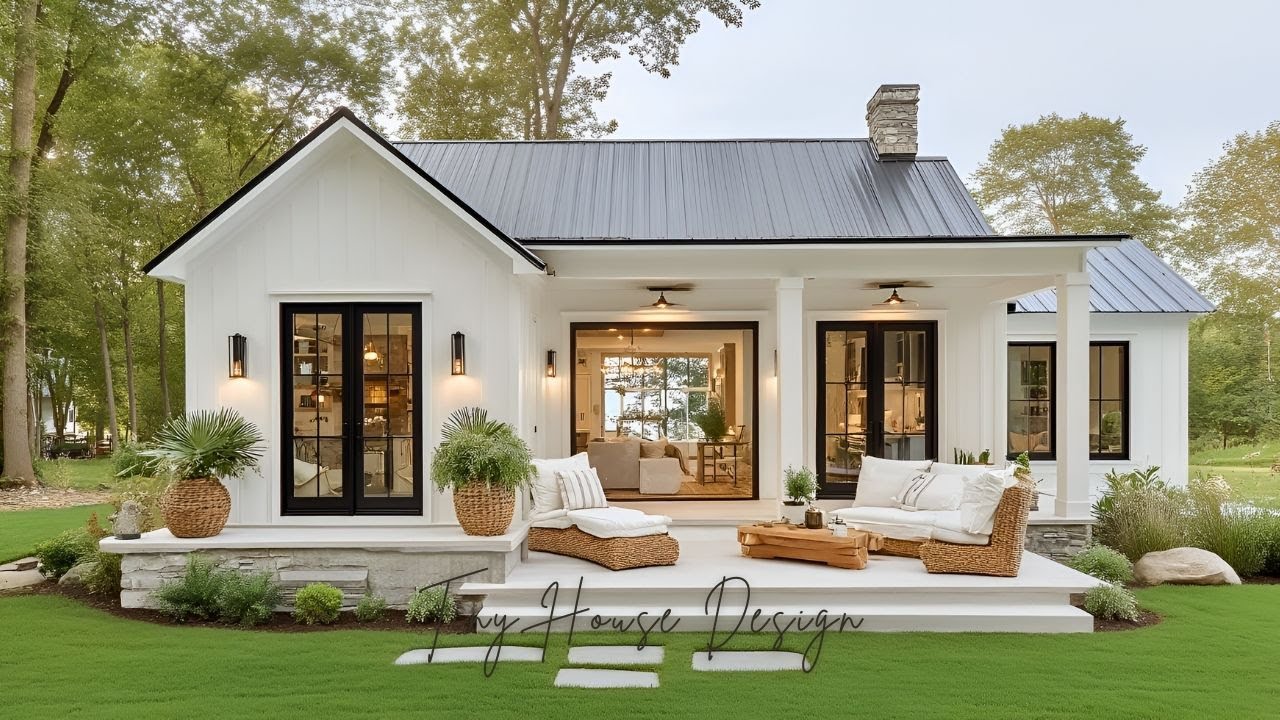 Inside a Cozy Luxury Farmhouse | Timeless Countryside Architecture