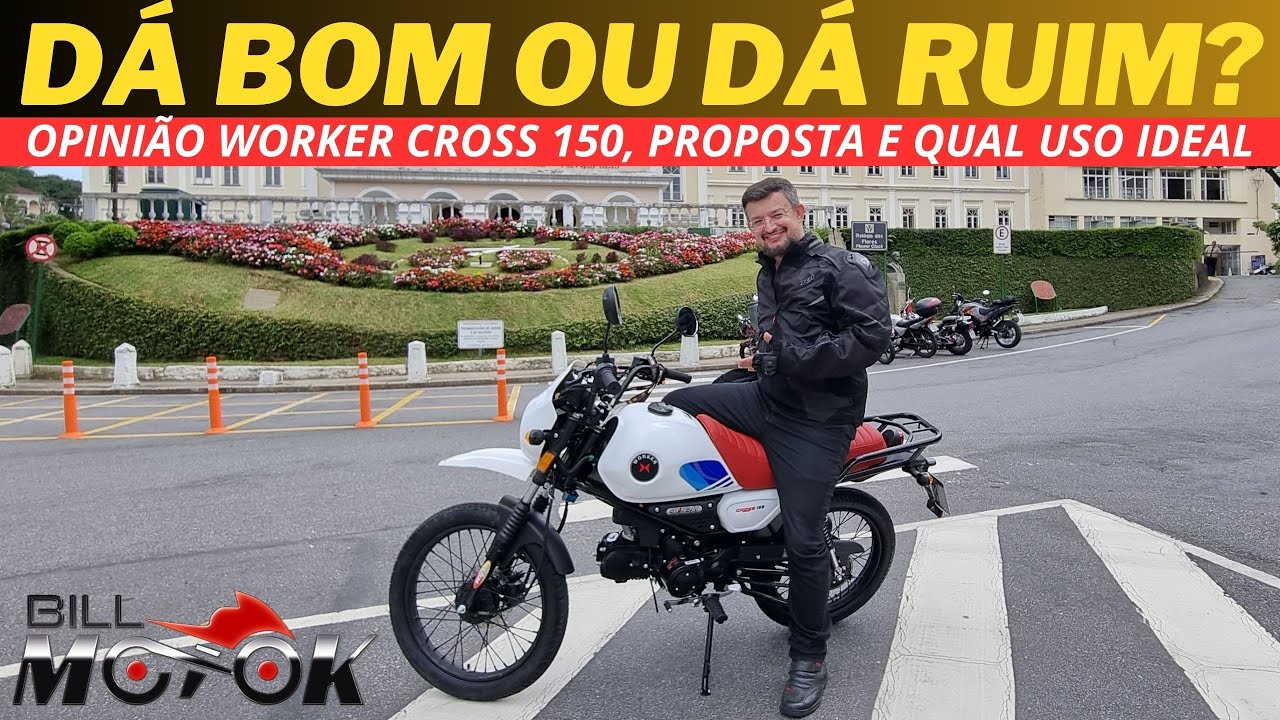 Opinião e proposta WORKER CROSS 150 2023, dá bom ou dá ruim? Qual o uso ideal dessa moto?