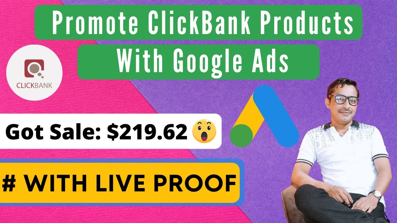 How To Promote ClickBank Products With Google Ads | [With Live Proof] | Secret Method of Google ads