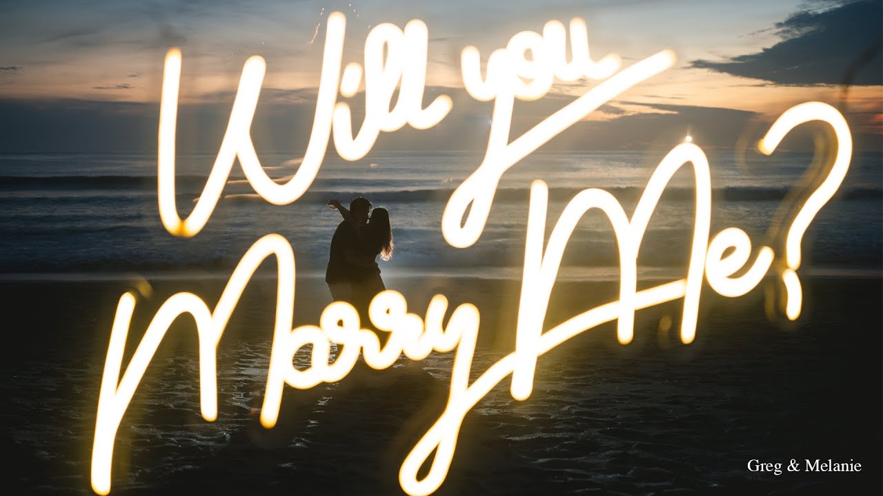 Sunset Beach Proposal in Bali // Greg & Melanie #baliproposal