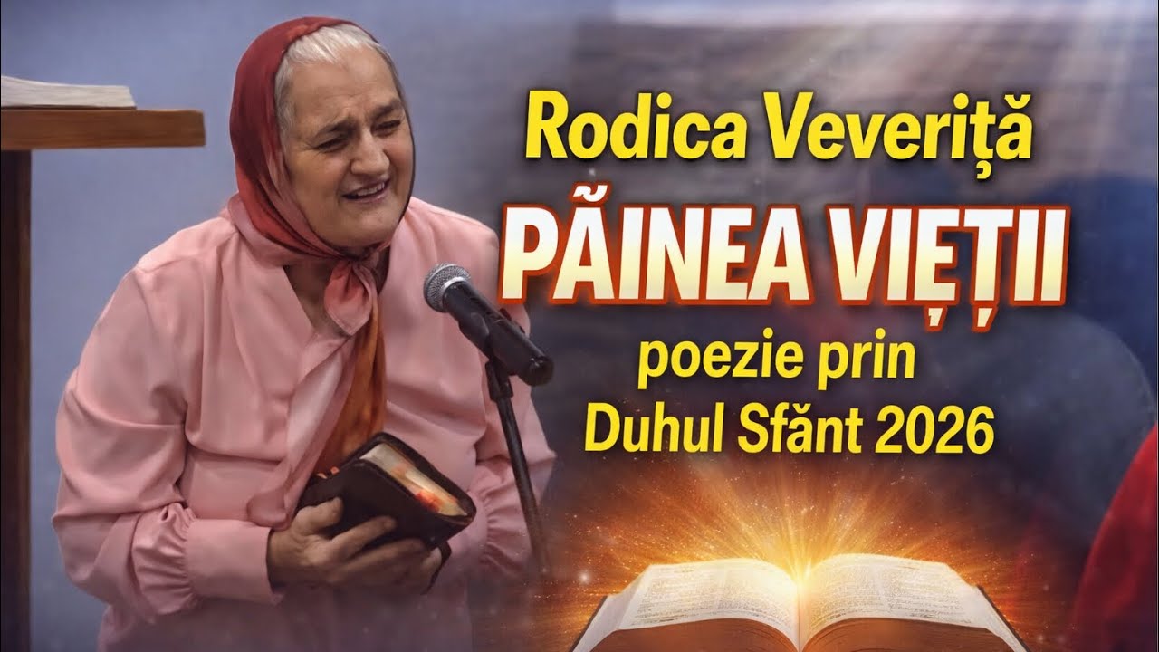 Rodica Veveriță-❗️Pâinea Vieții | O poezie Prin Duhul Sfânt 2026