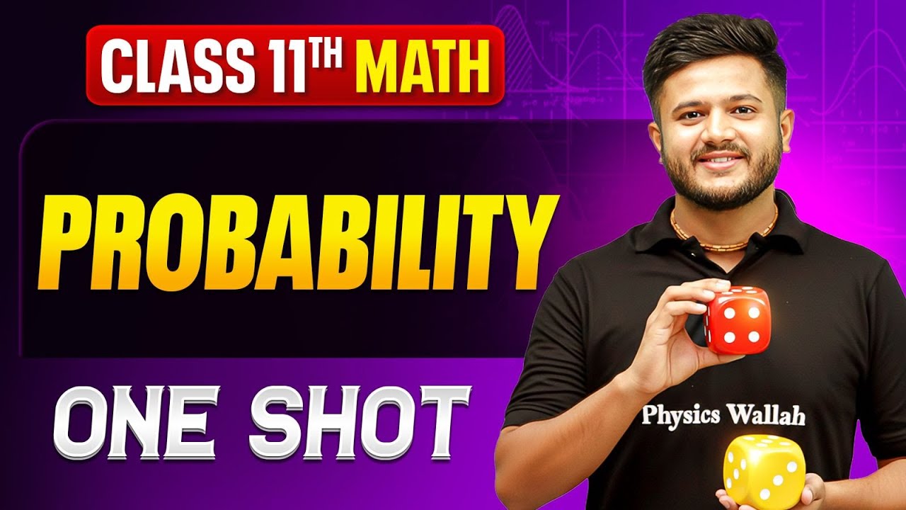 Probability Class 11 One Shot 🔥 | All Concepts + NCERT | Class 11 Maths Chapter 14