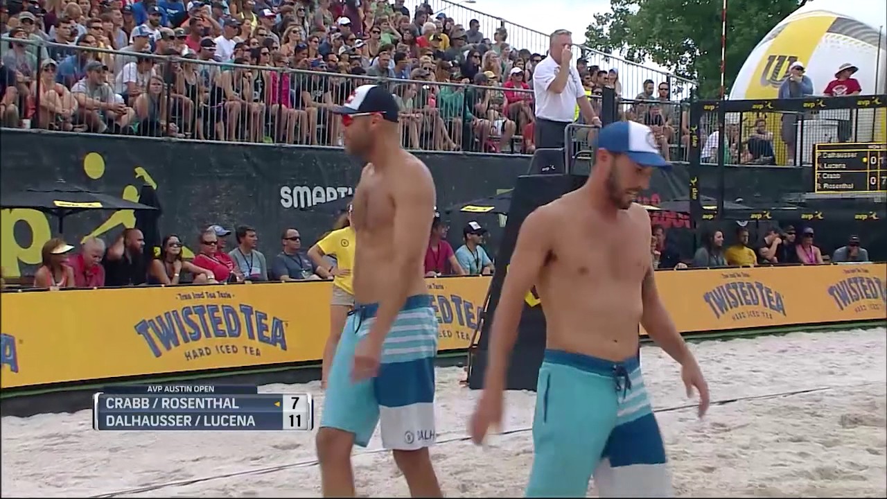 AVP Austin Open 2017 Men's Finals: Dalhausser/Lucena vs Crabb/Rosenthal