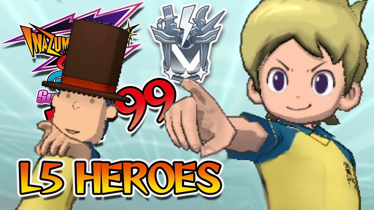 Vs L5 Heroes | Lv 99 Routes Part 28 | Inazuma Eleven GO Galaxy: Supernova