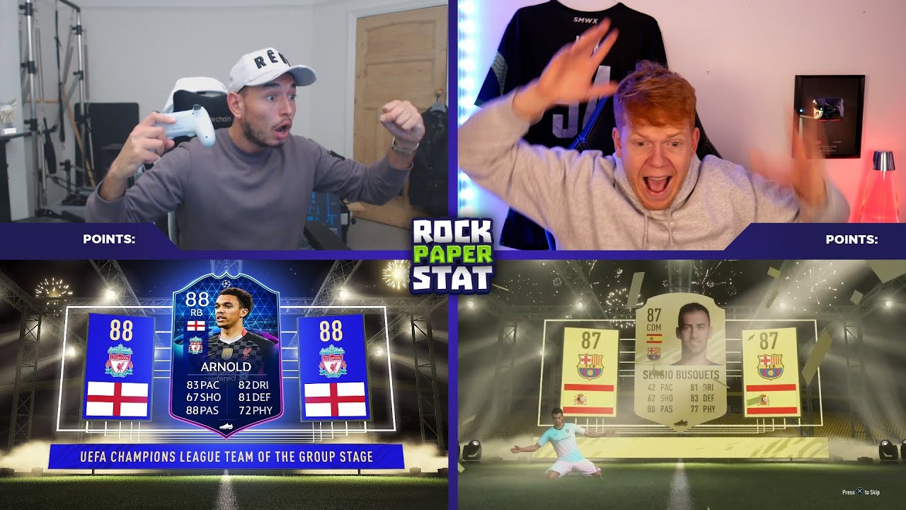 YOU HATE TO SEE IT!!! INSANE *TOTGS* ROCK PAPER STAT vs Jack54!!! (FIFA 21)